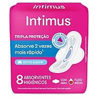 Absorvente Intimus Tripla Proteção: Segurança e Conforto Total - imagem 1