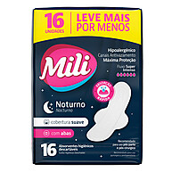 Absorvente Noturno Mili: Noites Tranquilas e Proteção - imagem 1