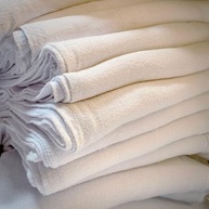 Kit com 20 Panos de Chão Alvejados em Saco Costurado - 100% Algodão, Absorventes e Reutilizáveis - imagem 2