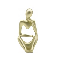 Suporte para Livros Escultura Abstrata Pensador - Decoração Moderna para Escritório e Casa - imagem 1