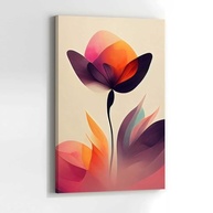 Quadro Decorativo Abstrato 40x60cm - Impressão em Tecido com Design Moderno para Sala, Quarto ou Hall - imagem 3