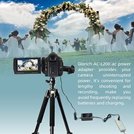 Adaptador de Alimentação AC-L200 Glorich: Energia Confiável para sua Sony Handycam - imagem 3