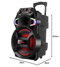 Caixa de Som Amplificada Amvox ACA550 Strondo II: Som Potente e Conectividade Bluetooth 550W RMS - imagem 5