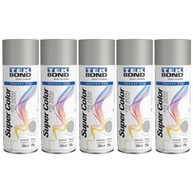 Kit 5 Tintas Spray Alumínio 350ml - Acabamento Profissional para Metais e Madeira - imagem 1