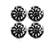 Kit 4 Calotas Aro 19" Tesla Model 3 2020-2023 - Acabamento Preto Brilhante - imagem 2