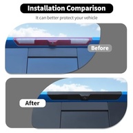 Acabamento Premium para Luz de Freio Alta Chevrolet Silverado 2022-2025 | Decoração Externa ABS Preto - imagem 5