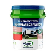 Impermeabilizante Fuseprotec para Fachadas - Acabamento Branco Brilhante 14L Viapol - imagem 1