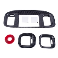 Kit Acabamento Fibra de Carbono para Dodge Challenger/Charger 2015-2024: Painel, Tela DVD e Saídas de Ar - imagem 1