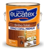 Verniz Eucatex Copal Premium Incolor 3,6L - Acabamento Fino e Duradouro - imagem 1