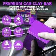 XPERTCHEMY Barra de Argila para Carro: Limpeza Profunda e Acabamento Impecável (Pacote com 4) - imagem 5