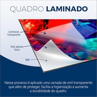 Quadro Decorativo Lar Significado - Moldura Branca com Acabamento Laminado | Decore com Estilo e Sentido - imagem 4