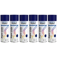Kit 6 Tintas Spray Azul Escuro TekBond - Acabamento Profissional para Madeira, Metal e Artesanato - imagem 1