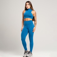 Conjunto Fitness: Top Cropped e Legging Academia - imagem 2