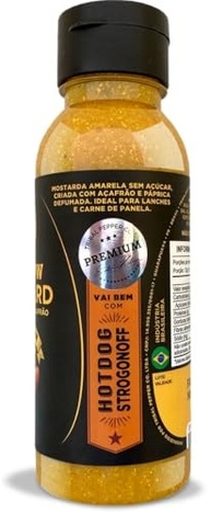 Mostarda Amarela Tribal Pepper, Sabor Especial com Páprica e Açafrão, Embalagem com 2 unidades - imagem 3
