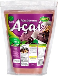 Polpa De Açaí Desidratada Em Pó 400G Unilife - imagem 1