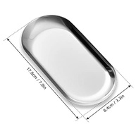 Prato de Aço Inoxidável Premium – Elíptico, Empilhável e Multiuso para Casa, Hotel e Acampamento - imagem 3
