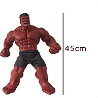 Hulk Vermelho Gigante: 45cm de Ação! - imagem 2