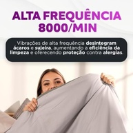 Removedor de Ácaros Aspirador Elétrico Esterilizador UV 100W Portátil Sem Fio - imagem 3