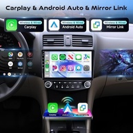 Central Multimídia Snapdragon 4G+64G 8 Núcleos para Honda Accord 2003-2007 | Carplay, Android Auto, GPS, Tela Touch - imagem 4