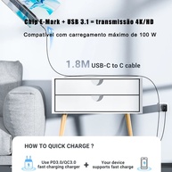 ACEFAST 65W: Carregador GaN + Dock 4K - imagem 4