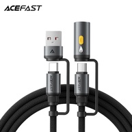 ACEFAST J6: Cabo 3 em 1 com Isqueiro Elétrico - imagem 1