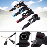 Acelerador Universal para Bicicleta Elétrica Yosoo Health Gear com Display LED 3 Marchas - Prata/Preto - imagem 5