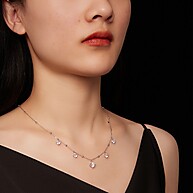 Colar Moissanite Bamoer S925: Elegância Acessível - imagem 2