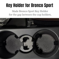 Porta-Chaves TEYOUYI para Ford Bronco Sport 2021-2024: Acessório Essencial para Organização Vertical - imagem 4