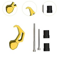 Gancho Dourado FJMQHU para Guidão de Moto e Bicicleta Elétrica - Acessório Essencial - imagem 3