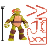 Boneco Michelangelo Tartarugas Ninja Clássico com Acessório - imagem 2