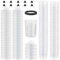 Kit de Forros e Tampas Descartáveis para Pistolas de Pulverização - 800ml | 45 Unidades + Acessórios - imagem 1