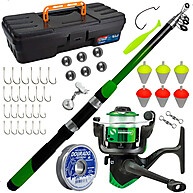 Kit de Pesca Completo com Vara, Molinete e Acessórios - imagem 2