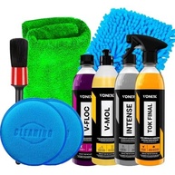 Kit Completo Estética Automotiva Vonixx: Tok Final, Intense, V-Mol, V-Floc e Acessórios Karbox - imagem 2