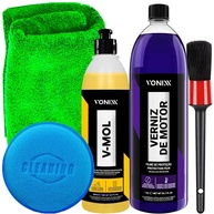 Kit Completo Vonixx: Verniz Motor + Shampoo V-Mol + Acessórios Karbox para Detalhamento - imagem 1