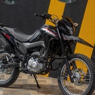 Protetor de Carenagem Bros 160 2025 com Pedaleira - Preto Fosco MA Acessórios - imagem 5