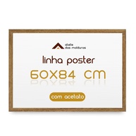 Moldura 60x84 com Proteção em Acetato para Quadros e Posters - Design Moderno e Durável - imagem 1