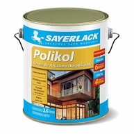 Verniz Polikol Sayerlack Acetinado 3,6l Madeira Cor Imbuia - imagem 1