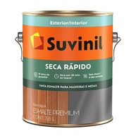 Tinta Suvinil Esmalte Acetinado Seca Rápido 3,6L Branco: Proteção e Beleza para Madeiras e Metais - imagem 1