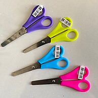 Tesoura Segura Pastel & Neon: Diversão Sem Acidentes! - imagem 1