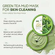 Máscara Facial de Chá Verde Fenyi – Controle de Oleosidade e Acne - imagem 2