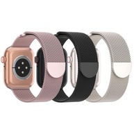 Pulseira de Metal de Malha Steezrd, Aço inoxidável, Magnética, Compatível com Apple Watch Ultra/2 Séries 10/9/8/SE/7/6/5/4/3/2/1 de 38, 40, 41, 42, 44, 45, 46, 49 mm, Unissex, 3 Unidades - imagem 1