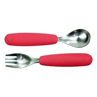 Conjunto de Talheres Infantil em Aço Inox com Silicone Seguro - Moda do Chef - imagem 5