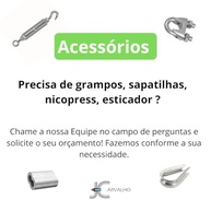 Cabo de Aço 5,5mm (5/32") 6x7 Revestido PVC Cristal - 15 Metros: Versatilidade e Segurança para Seus Projetos - imagem 3