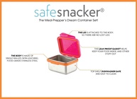 New Wave Safe Snacker Rosa 200ml - Recipiente Aço Inox Seguro e Ecológico - imagem 3