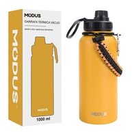 MODUS Garrafa Térmica Esportiva 1000ML - Aço Inoxidável com Isolamento a Vácuo (Laranja) - imagem 1