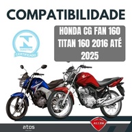 Kit Relação Completa Titan 160 Fan 160 CG 160 com Retentor - Aço 1045 Resistente - imagem 3