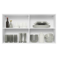Armário Aéreo Cozinha 120cm Branco Madesa Acordes - imagem 2