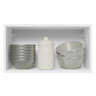 Armário Aéreo Cozinha 60cm Branco Madesa Acordes - imagem 2