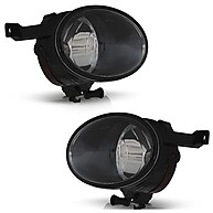 Par Farol Milha Auxiliar Jetta e Amarok – Lente Lisa Acrílico - imagem 2