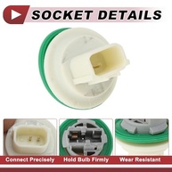 Soquete de Luz de Seta ACROPIX para Jeep Cherokee 2014-2015 | Conector de Estacionamento 2 Pinos (OE 68226850AA) - imagem 5